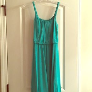 LOfT -Teal dress - size XS